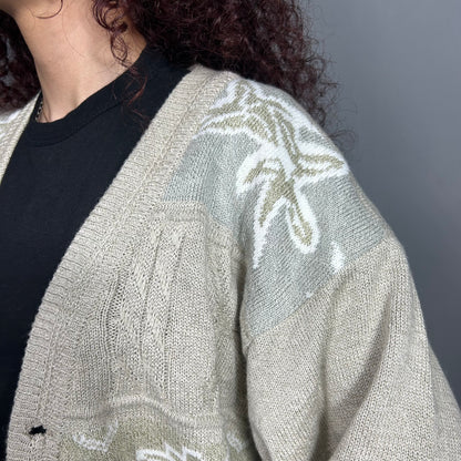 Patterned cardigan