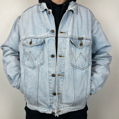 Wrangler light wash denim jacket