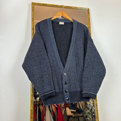 Blue grey cardigan