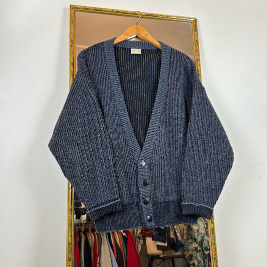 Blue grey cardigan