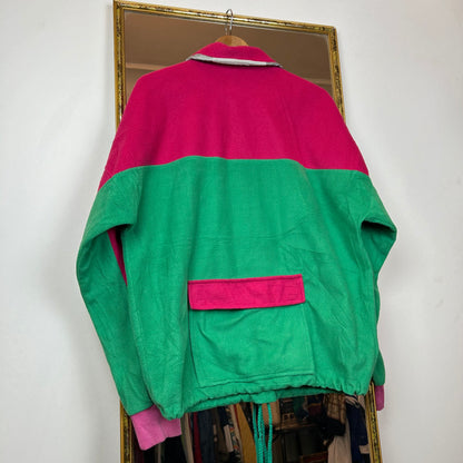 Color block fleece