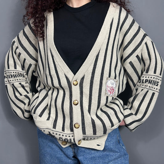 Striped cardigan
