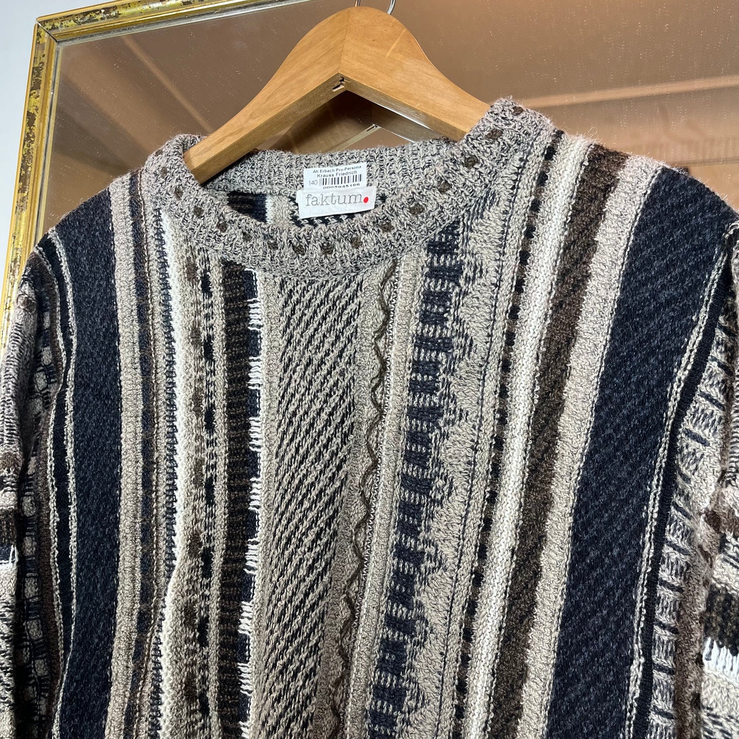 Textured sweater