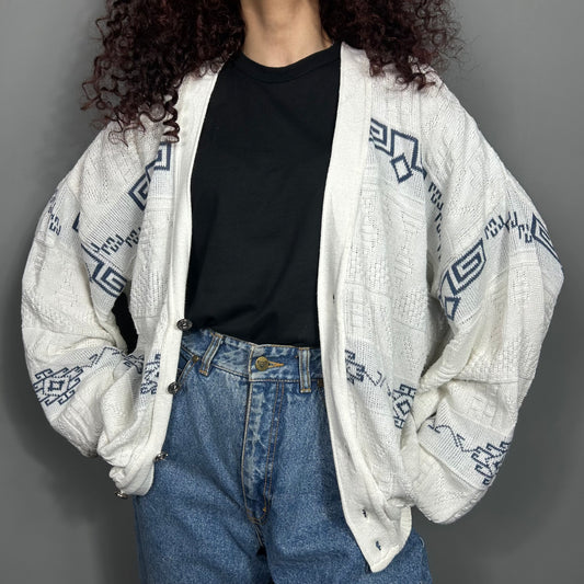 Patterned cardigan
