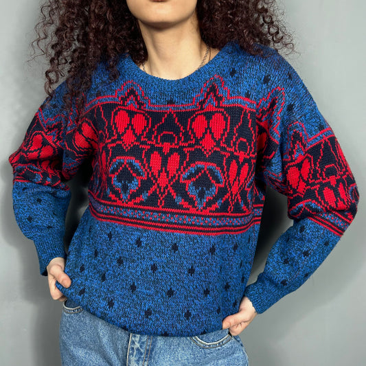 Patterned sweater