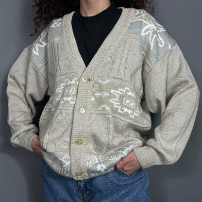 Patterned cardigan