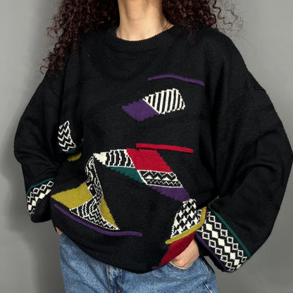 Patterned sweater