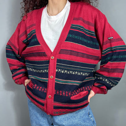 Patterned cardigan