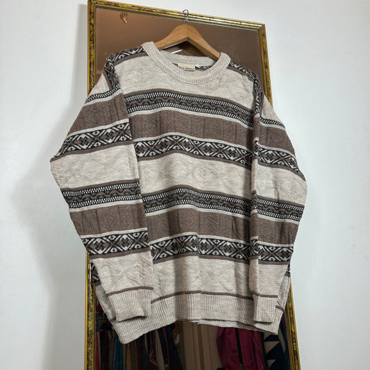 Patterned sweater