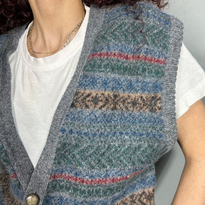 Patterned vest
