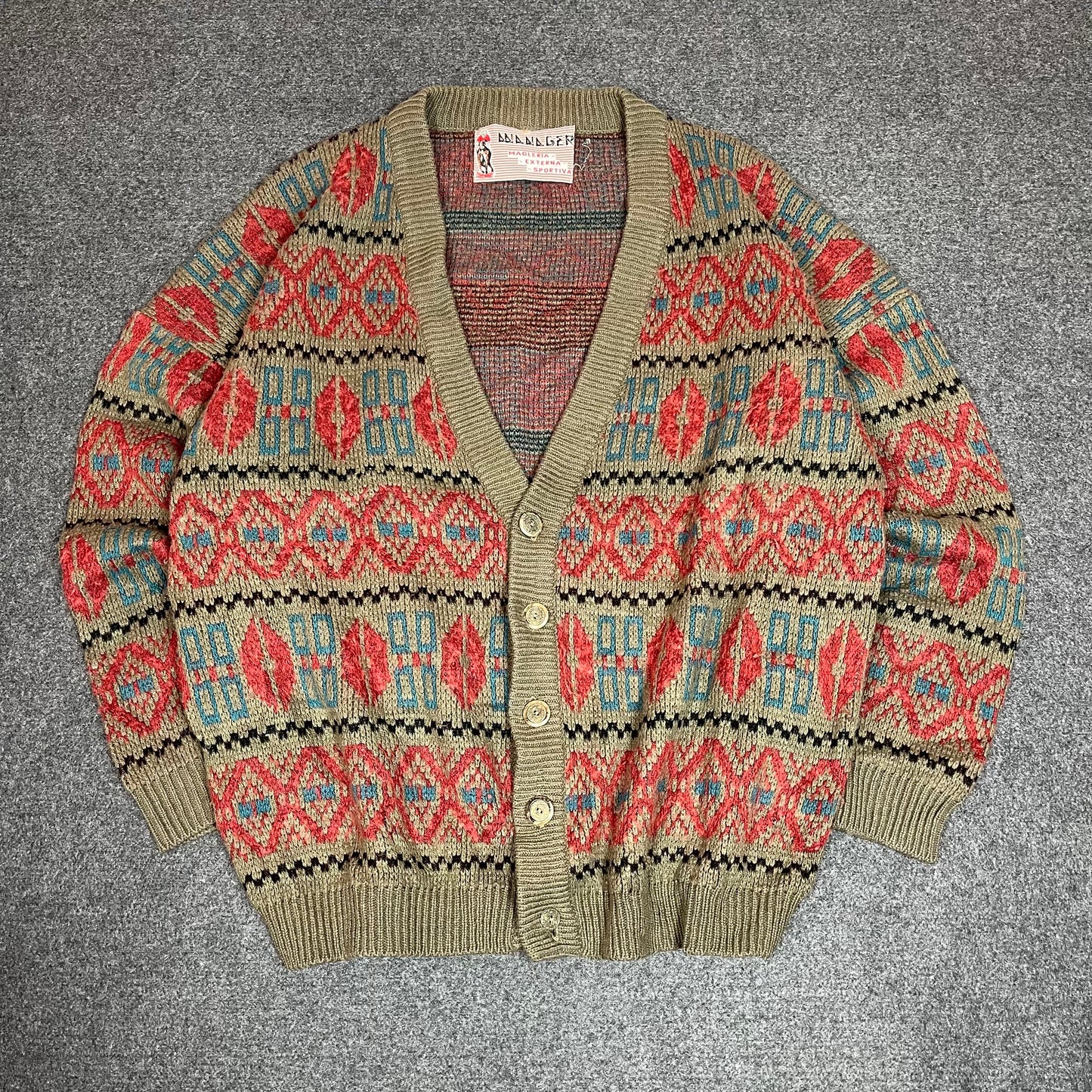 Patterned cardigan
