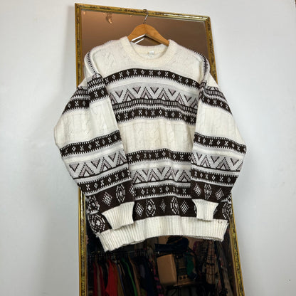 Patterned sweater