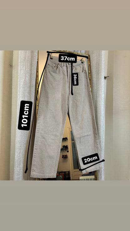 Lee light grey pants