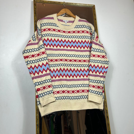 Patterned sweater