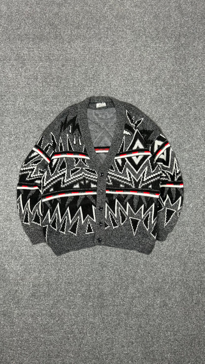 Patterned cardigan