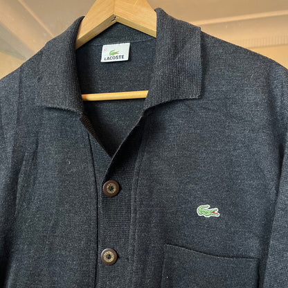 Lacoste button up sweater