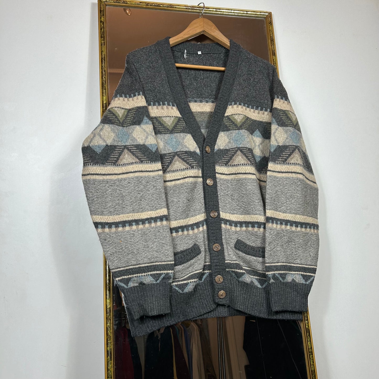 Patterned cardigan