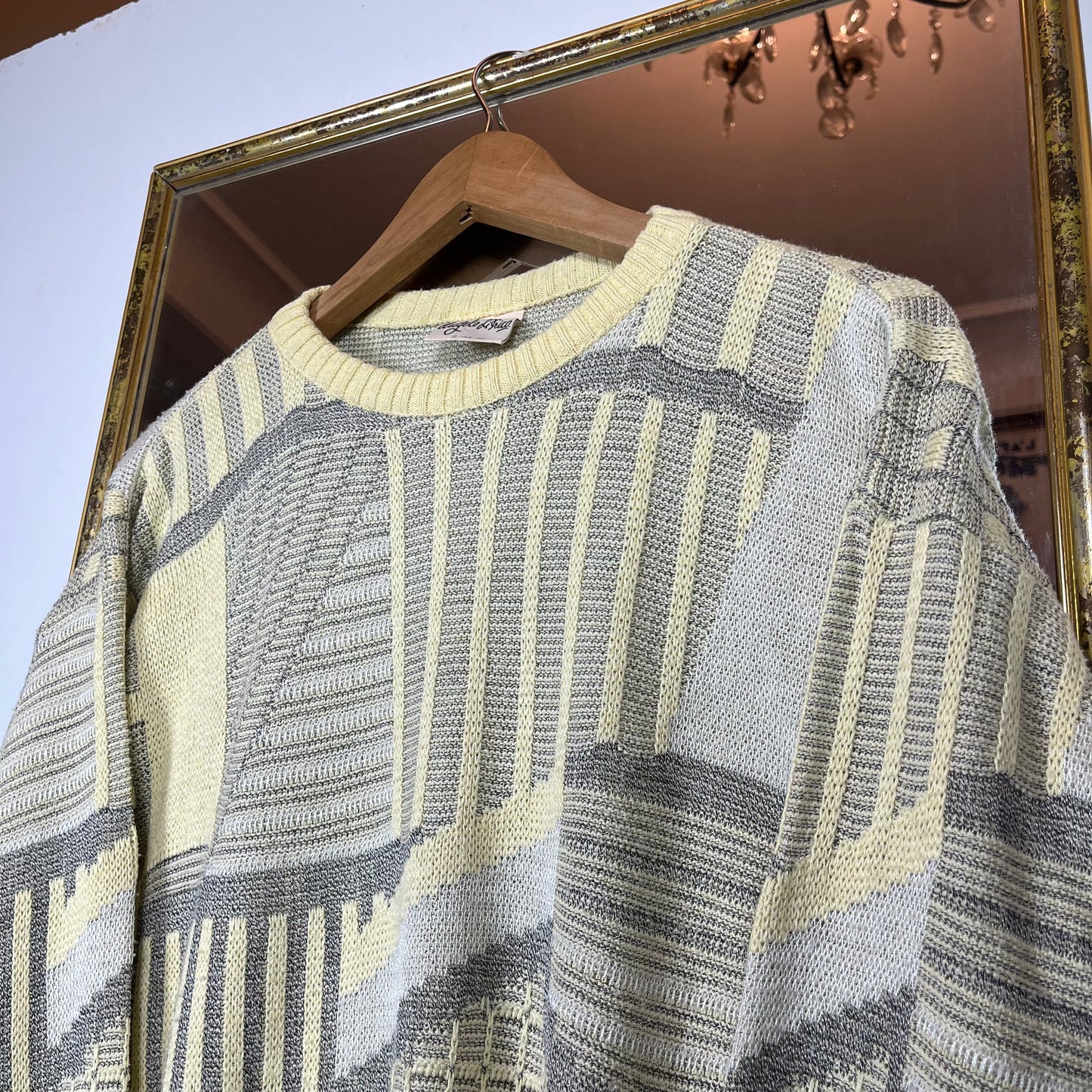 Patterned sweater