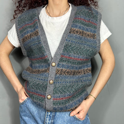 Patterned vest