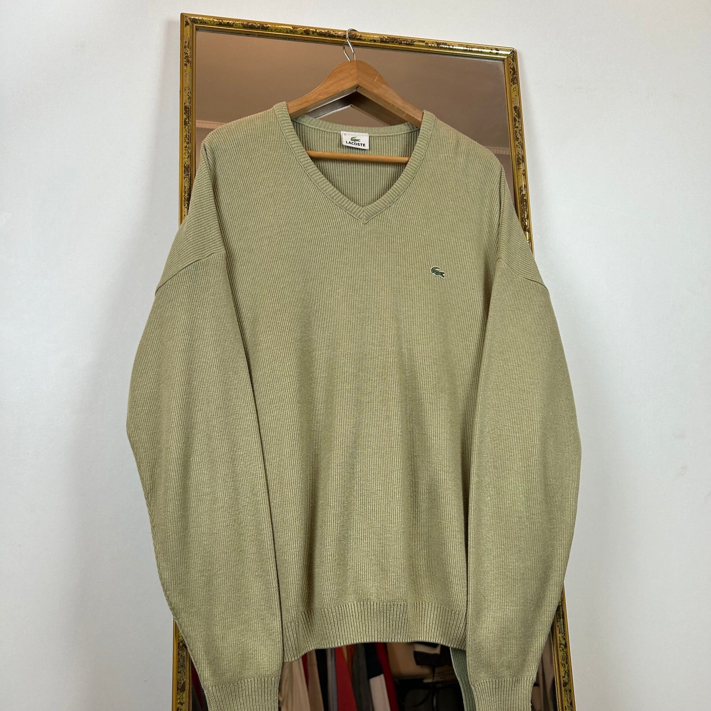 Lacoste v neck sweater