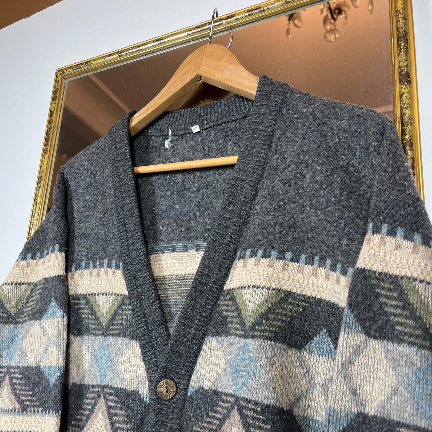 Patterned cardigan