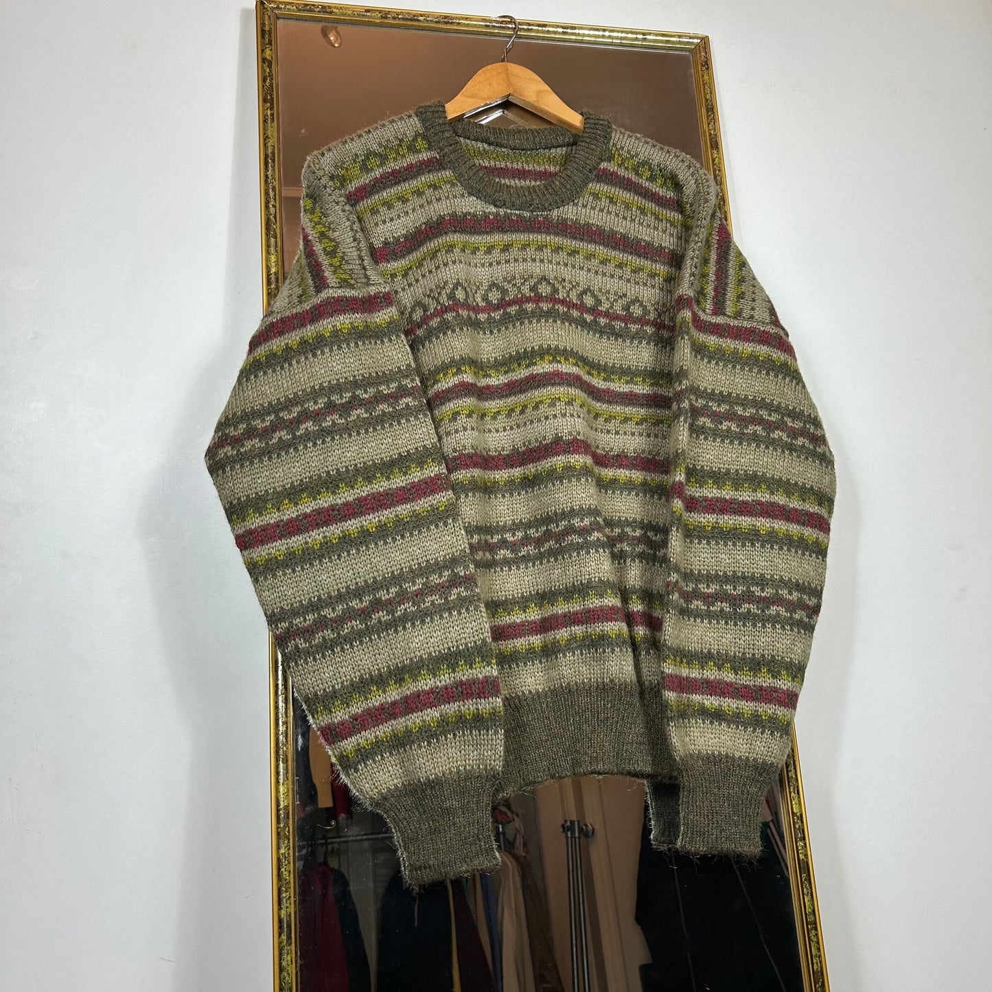 Patterned sweater