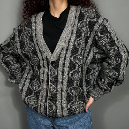 Patterned cardigan