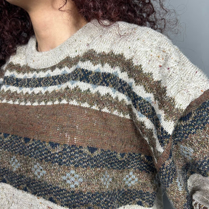 Patterned sweater