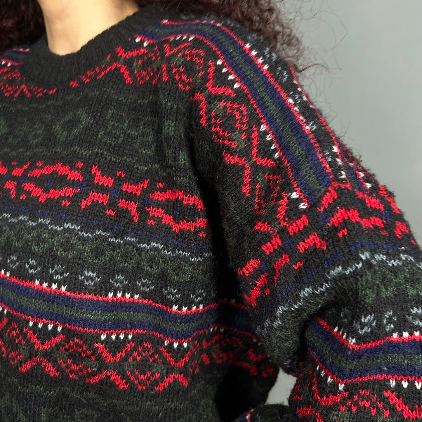Patterned sweater