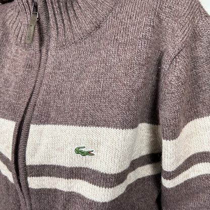 Lacoste zip up sweater