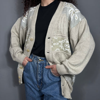 Patterned cardigan