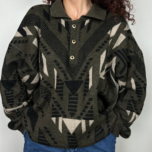 Patterned sweater