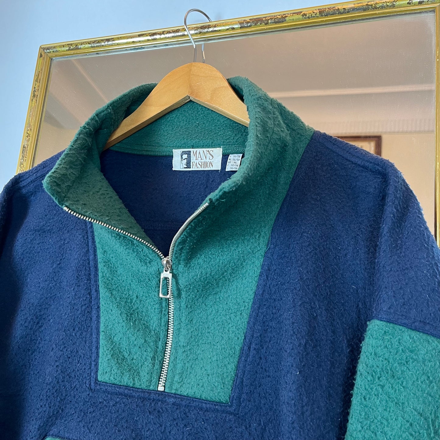 Color block fleece