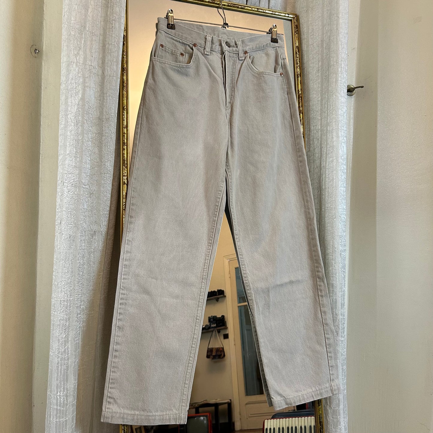 Lee light grey pants