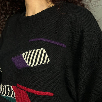 Patterned sweater