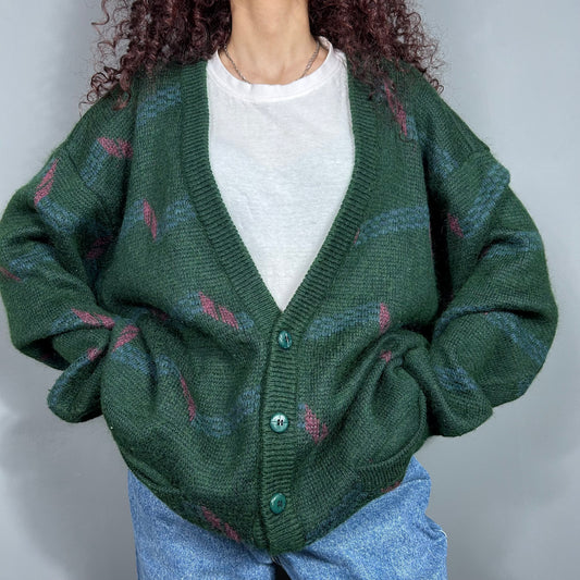 Patterned cardigan