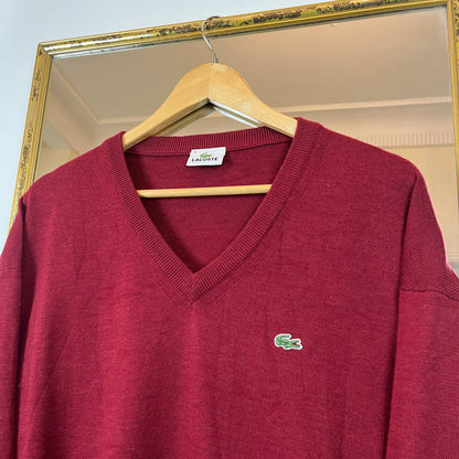 Lacoste V neck sweater