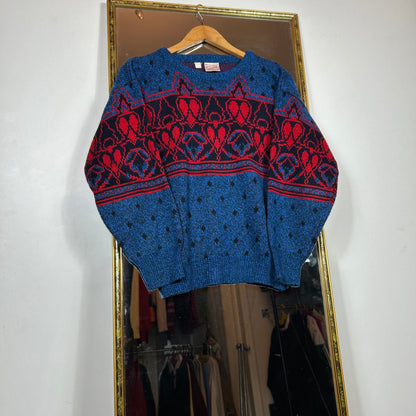 Patterned sweater