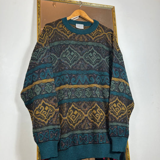 Patterned sweater
