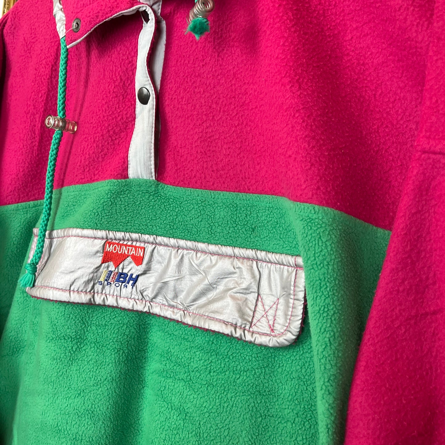 Color block fleece