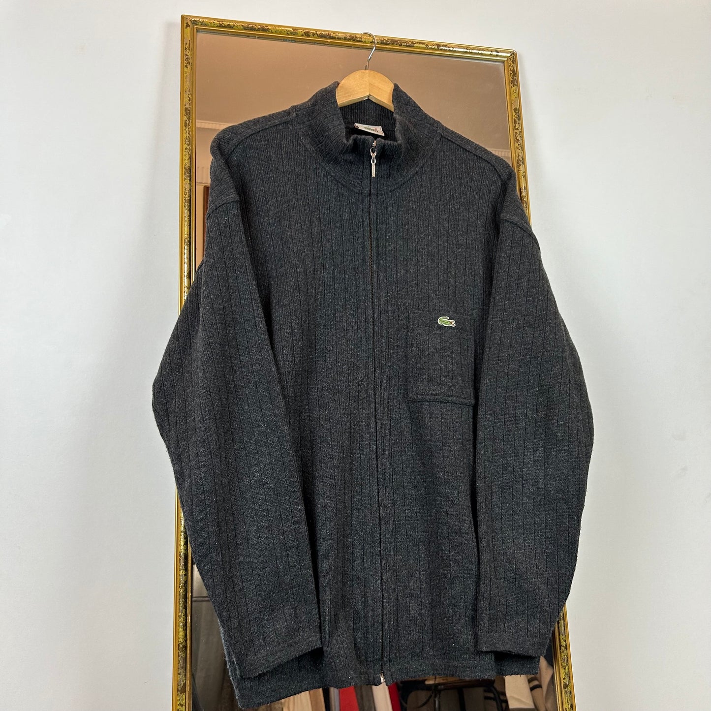 Lacoste zip up sweater