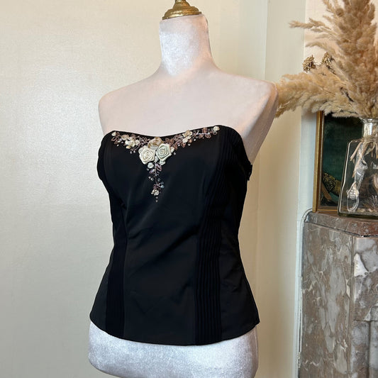 Beaded corset