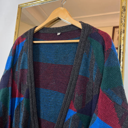 Patterned cardigan