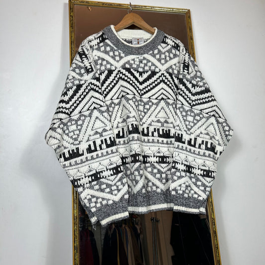 Patterned sweater
