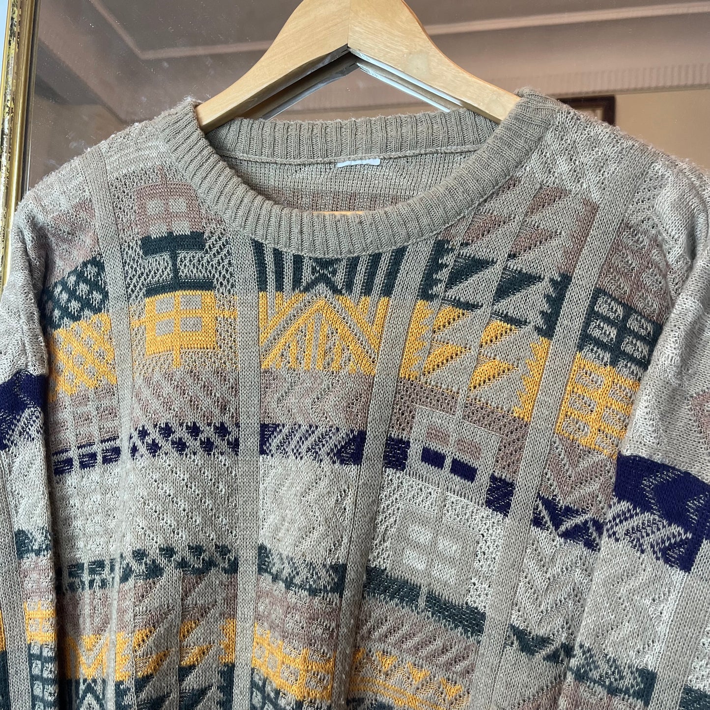 Patterned sweater