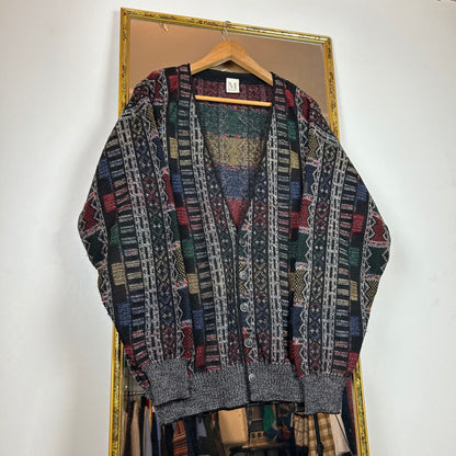 Patterned cardigan