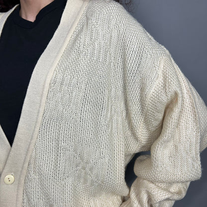 Cream cardigan