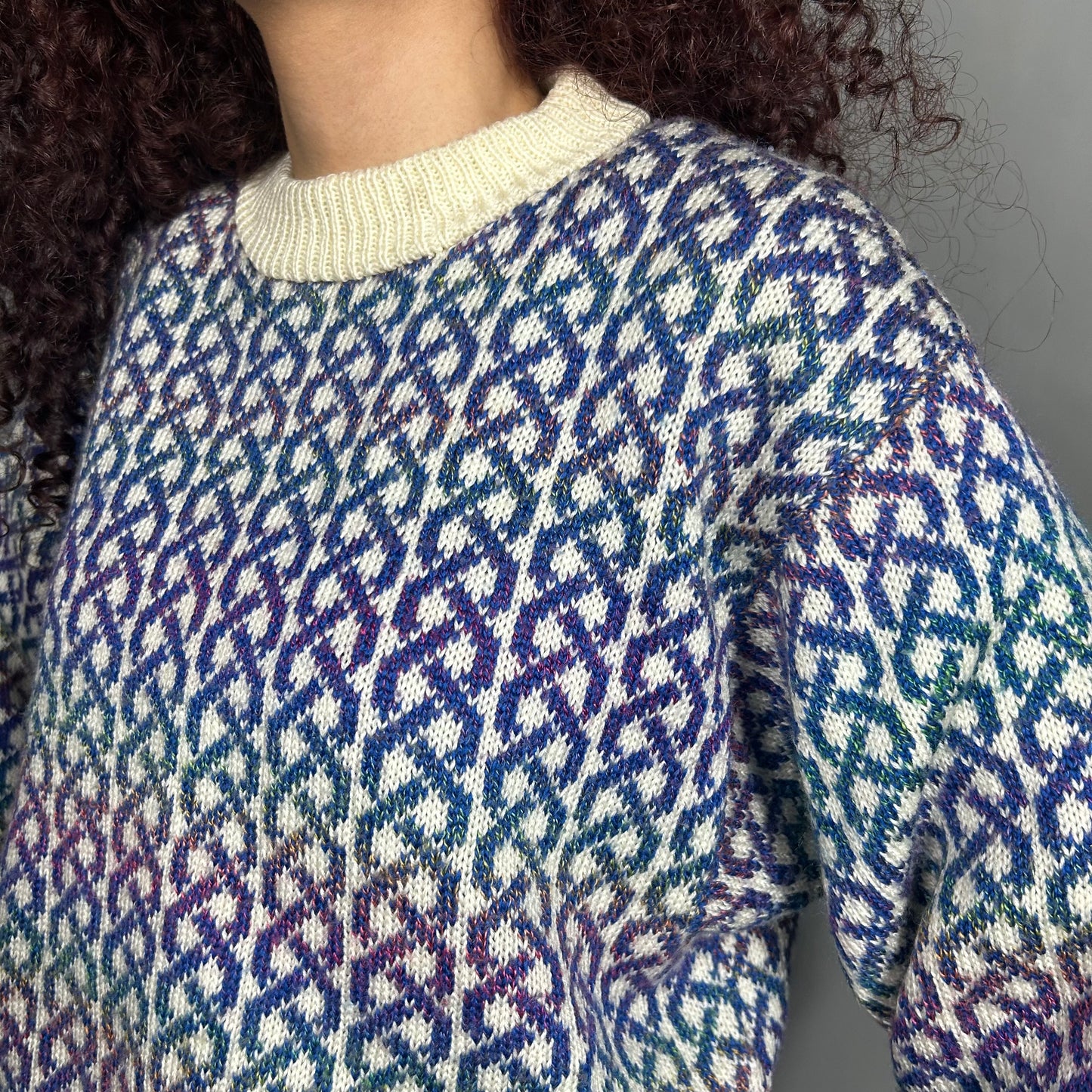 Patterned sweater