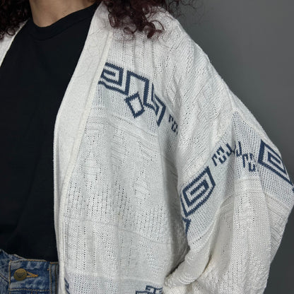 Patterned cardigan