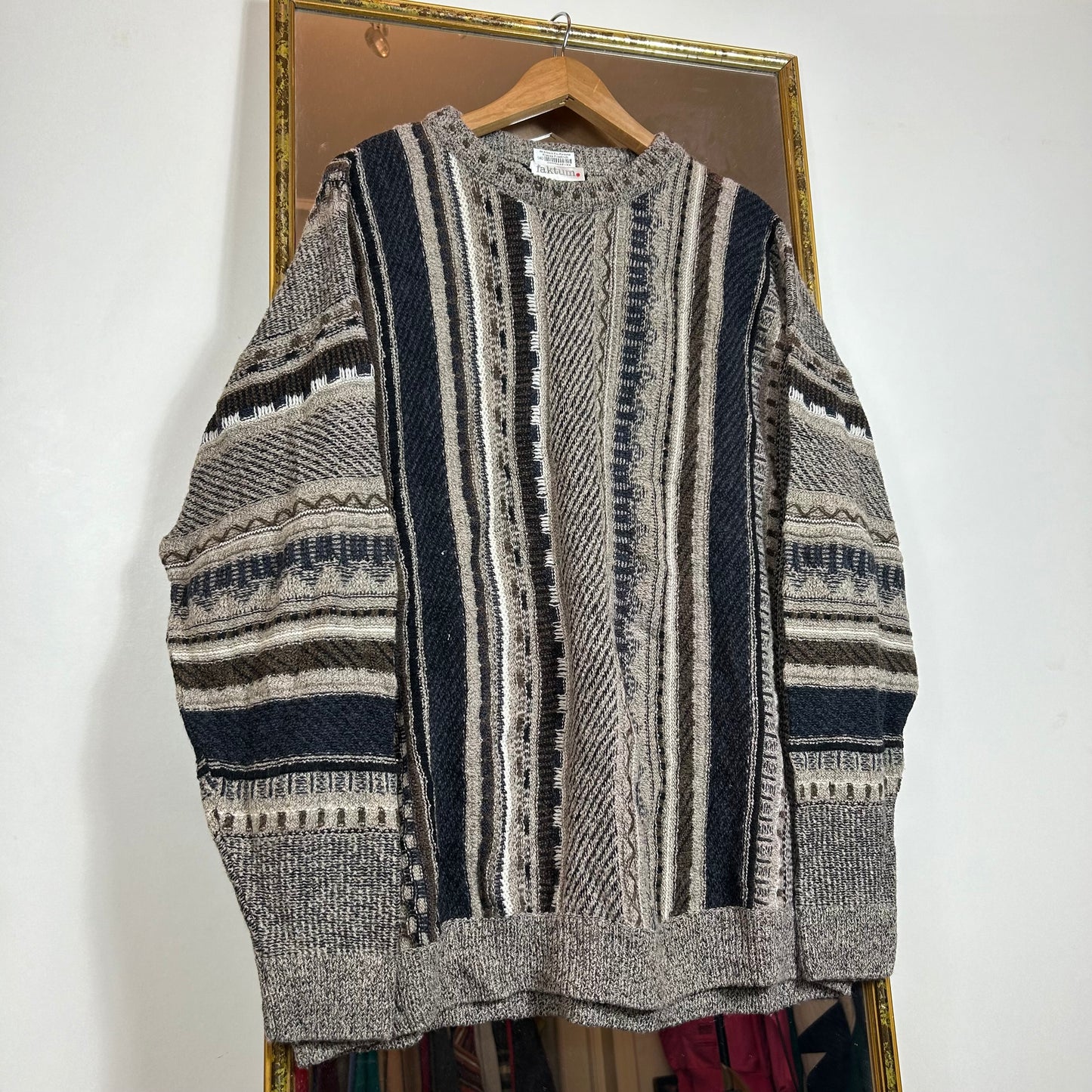 Textured sweater